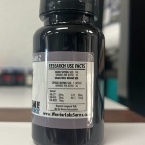 Alternative view of Warrior Labz Extreme Mass stack (5 in 1 sarm stack)
