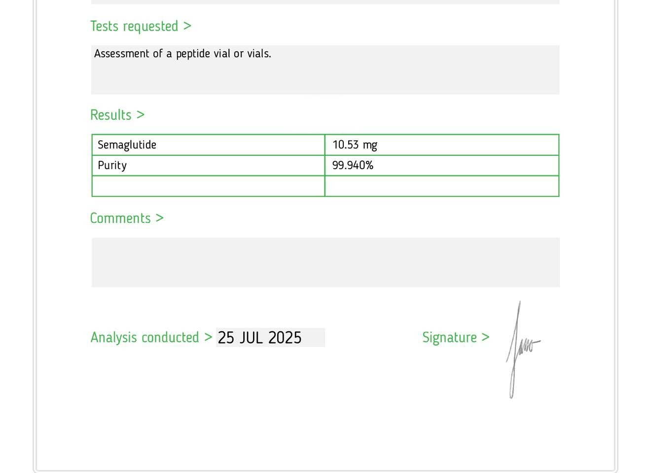 Semaglutide GLP-1 Injection Vial (5mg, 10mg) - Image 2