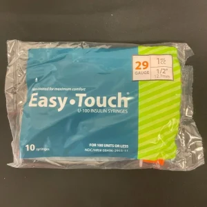 Easy Touch insulin syringes