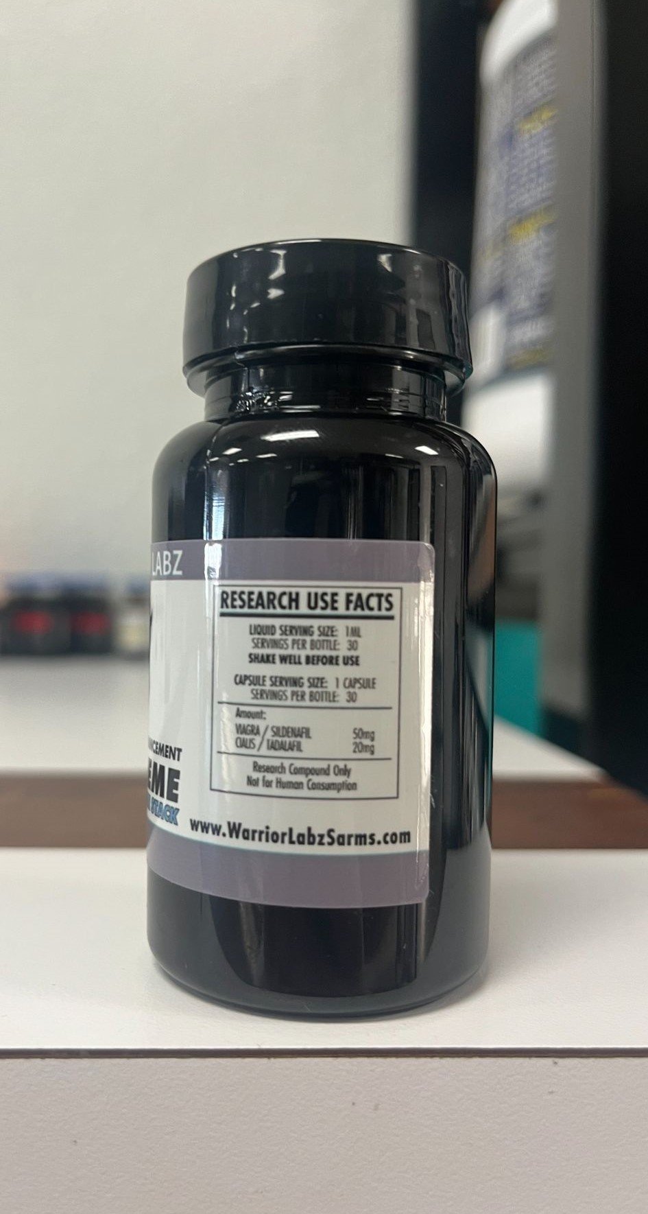 Warrior Labz Tadalafil Sildenafil Blend Capsules - Image 2